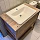 Cabinet under the sink made of barn boards (project g. Ivanovo). Furniture for baths. uloft. Online shopping on My Livemaster.  Фото №2