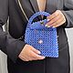 Сумочка из акрила Blue. Классическая сумка. Di__Caprio. Ярмарка Мастеров.  Фото №4