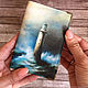 Passport cover avtodokumentov or 'lighthouse'. Passport cover. Ludmila Krishtal. Online shopping on My Livemaster.  Фото №2