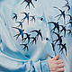 Блуза “Стрижи”. Блузки. Silk Art Studio. Ярмарка Мастеров.  Фото №10