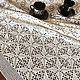 Скатерть вязаная квадратная. Скатерти. Ольга (Ручная работа). Ярмарка Мастеров.  Фото №8