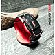 Ремешок для наручных часов с напульсником ART 011. Ремешок для часов. BOGDANOV CRAFT. Ярмарка Мастеров.  Фото №5