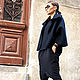 Жакет - Болеро  Black Wool Blend. Болеро. MILENA (aakasha). Интернет-магазин Ярмарка Мастеров.  Фото №2