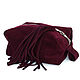 Cosmetic Bag Dressing Case Suede Leather Organizer Case Pencil Case Suede, Travel bags, Moscow,  Фото №1