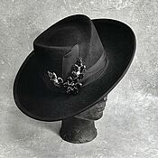 Аксессуары handmade. Livemaster - original item Felt hat 