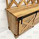 Обувница с сиденьем в прихожую из массива TIMBER. Обувницы. Мебельный бутик (Wofurniture). Ярмарка Мастеров.  Фото №6
