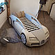 КРОВАТЬ-АВТО "BugaTTi Veyron.BG" с подсветкой, в коже, Мебель для детской, Новочеркасск,  Фото №1