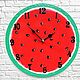 Watermelon Wall Clock Kitchen, Watch, Akhtyrsky,  Фото №1