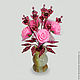 Bouquet 'Pomegranate Paradise' from pomegranate in a vase of onyx. Flowers. irina-taranenko. Online shopping on My Livemaster.  Фото №2