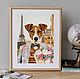 Jack Russell Terrier. Poster, Pictures, Moscow,  Фото №1