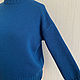 Свитер оверсайз "Петроль", кашемир+ меринос. Свитеры. FAVORITE KNITWEAR (Наталья). Ярмарка Мастеров.  Фото №6