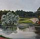 Oil painting . Crystal Autumn (Etude, Gatchina), Pictures, Zhukovsky,  Фото №1