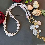 Украшения handmade. Livemaster - original item Necklace with quartz. Handmade.