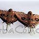 Заказать Серьги Ночная бабочка. Rybacolnce. Ярмарка Мастеров. . Серьги классические Фото №3