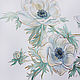 Anemones, watercolour. Pictures. Belasla. Online shopping on My Livemaster.  Фото №2