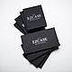 Business card holder for men's and women's cards 'Helena', leather. Business card holders. EZCASE - Leather Design Studio. My Livemaster. Фото №6