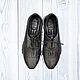 Men's sneakers made of genuine leather, handmade!. Sneakers. SHOES&BAGS. My Livemaster. Фото №6