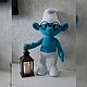 Заказать Смурфик Знайка / Smurf. Вероника Дюваль. Ярмарка Мастеров. . Мягкие игрушки Фото №3