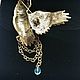 Винтаж: ВИНТАЖ СТИЛЬ Брошь Какаду. Броши винтажные. Vintage & Jewelry by Ev. Ivanovskaia. Ярмарка Мастеров.  Фото №7