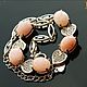 Pink opal 'Sakura Heart' bracelet with pink opal. Bead bracelet. Design jewelry. Online shopping on My Livemaster.  Фото №2