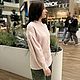 Рубашка женская льняная Людмила, цвет светло-розовый. Рубашки. Льняная одежда Molinialife. Ярмарка Мастеров.  Фото №7