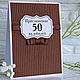'For an anniversary' invitations. Invitation. Evrica (Evrica). Online shopping on My Livemaster.  Фото №2