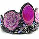 Order Kokoshnik crown with roses in the style of Dolce Gabbana. Beaded jewelry by Mariya Klishina. Livemaster. . Tiaras Фото №3