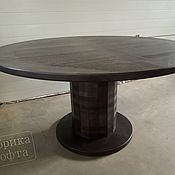 Для дома и интерьера handmade. Livemaster - original item Round table made of oak 1500 mm. Handmade.