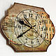 Wall clock vintage 'Venice'. Watch. Zuli. My Livemaster. Фото №4