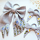 Order Bow Hairpin Linen Embroidery Proleski. annetka-ann (annetka-ann). Livemaster. . Hairpins Фото №3
