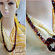 Amber. Beads 'Brandy ice' amber. Necklace. Frollena II. Natural Baltic amber. Online shopping on My Livemaster.  Фото №2