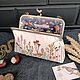 "Botanica"-сумочка из бархата с вышивкой. Сумка с фермуаром. Людмила (L&L accessories). Ярмарка Мастеров.  Фото №6
