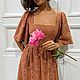Заказать Платье из хлопкового шитья. SOLOdress. Ярмарка Мастеров. . Платья Фото №3