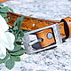 Women's leather belt ' Romantic». Straps. CRAZY RHYTHM bags (TP handmade). My Livemaster. Фото №5