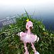 Фламинго, Амигуруми куклы и игрушки, Донецк,  Фото №1