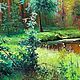 Oil painting landscape Treeless backwater Vladimir Chernov. Pictures. VladimirChernov (LiveEtude). My Livemaster. Фото №5