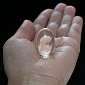 Куклы и игрушки handmade. Livemaster - original item Embryo 7 weeks in an oval lens, 7 weeks of pregnancy. Handmade.