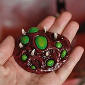 Сувениры и подарки handmade. Livemaster - original item Magnets: Creep tumor/Zerg (Starcraft). Handmade.