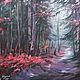 Legend of Sherwood forest. Картины. Краснова  Дарья. Интернет-магазин Ярмарка Мастеров.  Фото №2