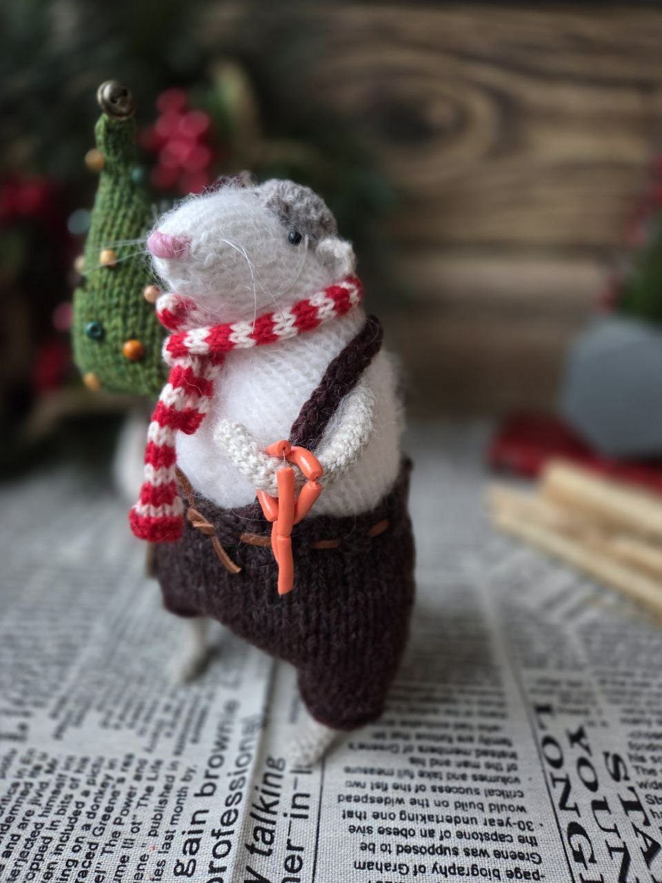 вязаные игрушки
