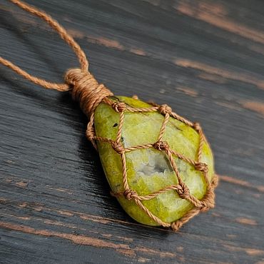 Украшения ручной работы. Ярмарка Мастеров - ручная работа Кулон из серпентина. Handmade.