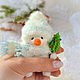 Сенечка (6, 5 см). Тедди Зверята. teddy_and_toys. Ярмарка Мастеров.  Фото №4