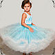 Baby dress Blue ribbon 2in1 Art.185. Childrens Dress. ModSister/ modsisters. Интернет-магазин Ярмарка Мастеров.  Фото №2