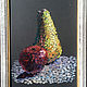 Painting acrylic. Pear with Apple. Pictures. ArtShipilina. My Livemaster. Фото №4