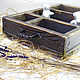 ' Hiver en Provence ' kitchen organizer, box, wood. Storage Box. Helena Shelk (alenamasterrnd). My Livemaster. Фото №5