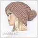Шапки " Альбина" (шапка женск, шапка вязан). Шапки. Ирина(shvilinka.knit). Ярмарка Мастеров.  Фото №9