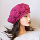 Knitted beret of different colors. Berets. vyazanaya6tu4ka. My Livemaster. Фото №4