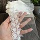 Кружево вышивка на сетке, арт. 0080. Кружево. tkani_makshanova. Ярмарка Мастеров.  Фото №5