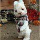 Друзья Тедди. Авторская работа. Тедди-Зайка. Мягкие игрушки. Инесса Сизова (milaniyadolls). Интернет-магазин Ярмарка Мастеров.  Фото №2