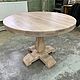 Sliding oak table Loft 1000h1000 (1400). Tables. aleksej-ixw. Online shopping on My Livemaster.  Фото №2